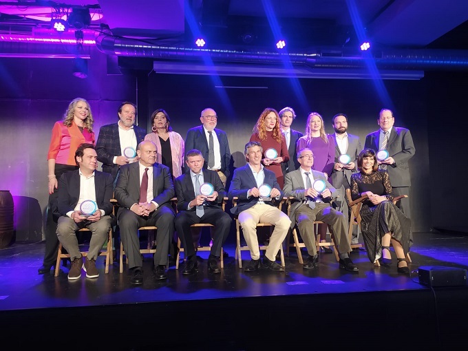 Fotografía de los premiados DCM Awards 2022