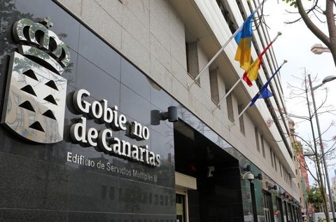Instalaciones del Gobierno de Canarias.
