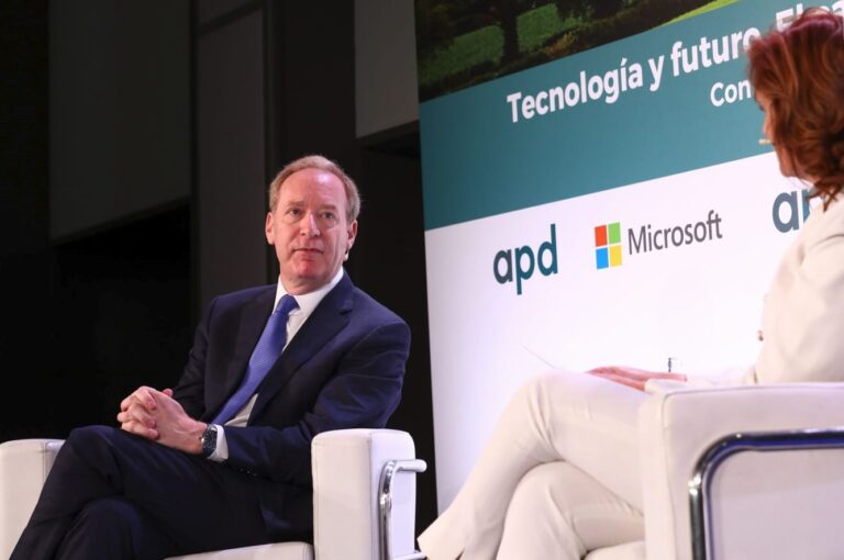 Brad Smith, presidente de Microsoft.