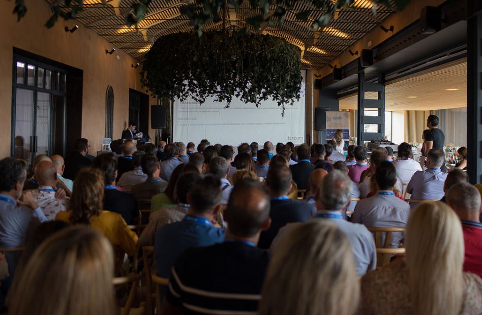 Reunión de canal de LCRcom en Madrid, en 2022.