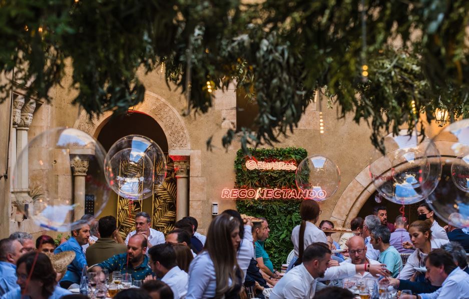 Evento de partners Sarenet en 2022, en Madrid.