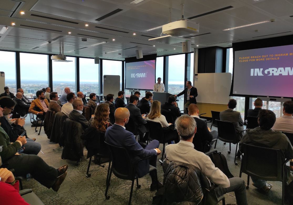 Evento de Ingram Micro y AWS en Madrid.