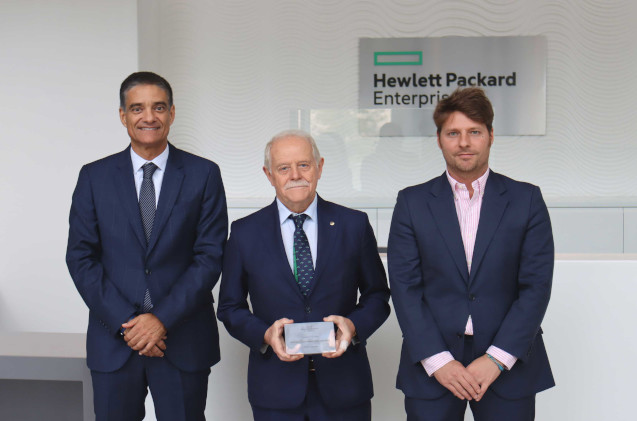 José María de la Torre (HPE), Juan Luis Ardá y Jaime Ardá (Taisa)