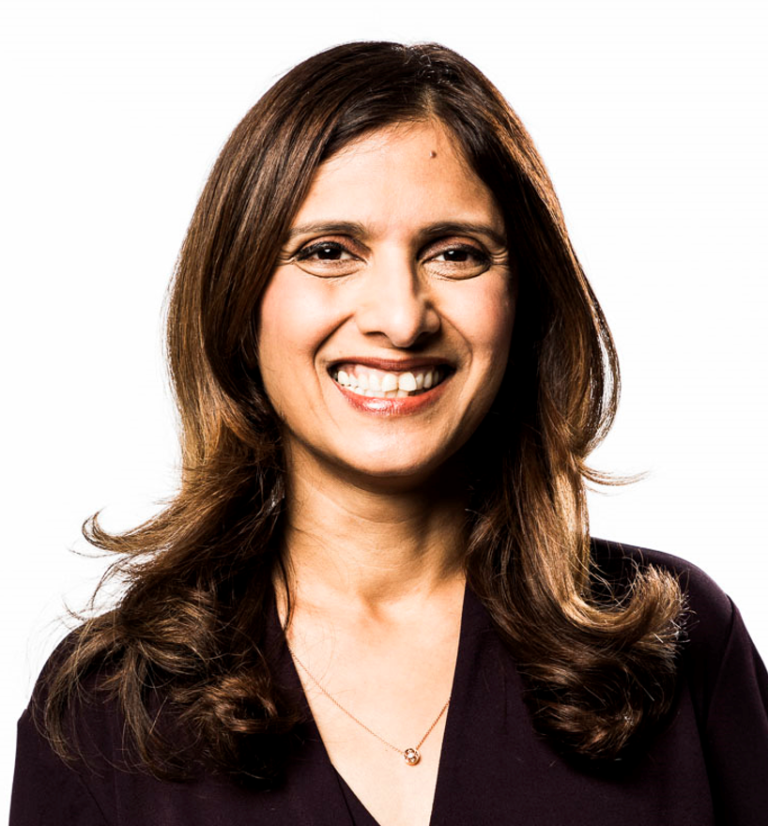 Vasu Jakkal, vicepresidenta de Microsoft encargada del negocio de ciberseguridad.