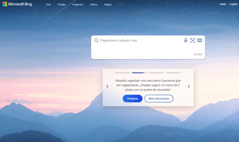 El nuevo Bing incorpora chat inteligente