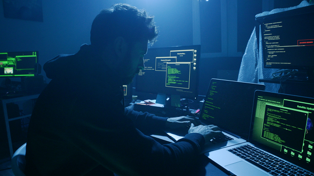 Hacker informático. Hacker informático.