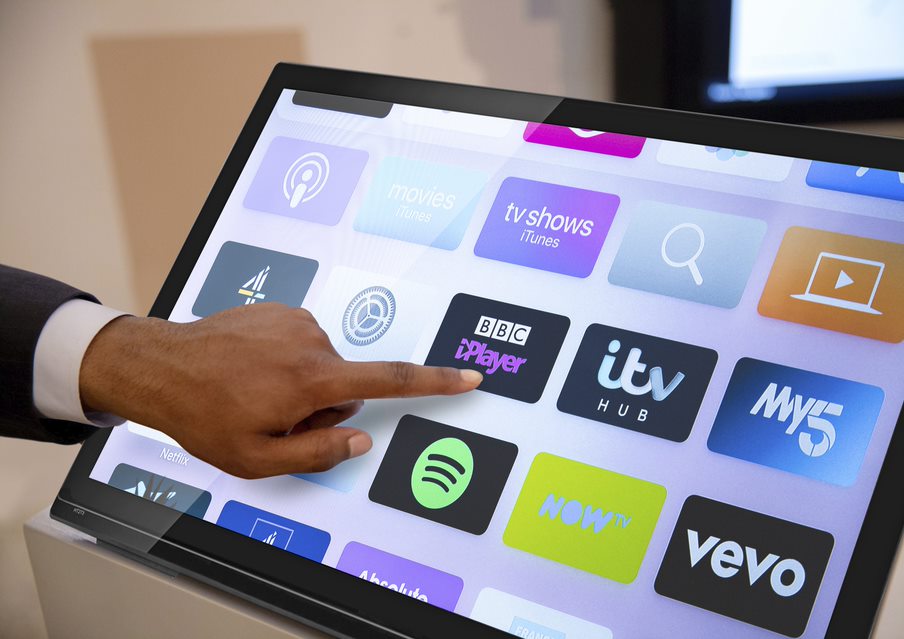 Panel informativo de Hannspree. 