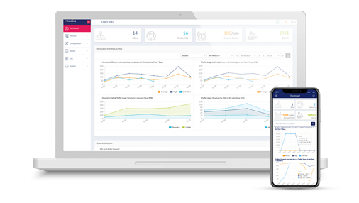 Interfaz de D-Link DNH-100.