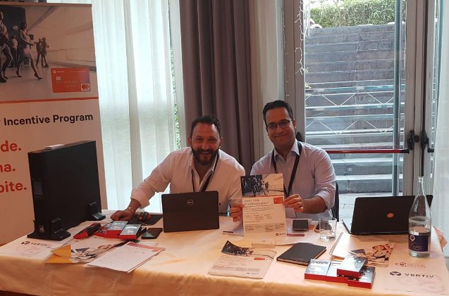 Sergio Ferrer y Luis Casero de Vertiv