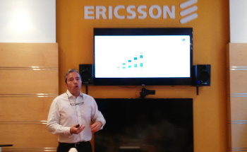 Iván Rejón, director de estrategia, marketing y comunicación de Ericsson, durante la presentación de un informe sobre 5G. Iván Rejón, director de estrategia, marketing y comunicación de Ericsson, durante la presentación de un informe sobre 5G.