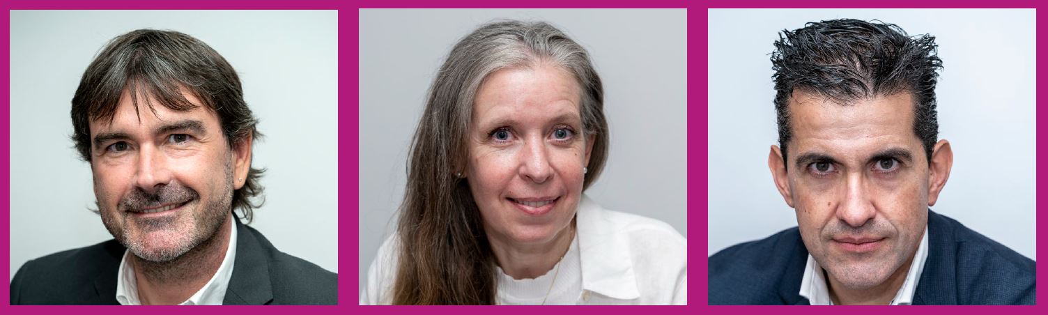 José María Bornás (SAP), Pilar Cubría (SAP) y Enrique Sánchez (Ibermática). José María Bornás (SAP), Pilar Cubría (SAP) y Enrique Sánchez (Ibermática).