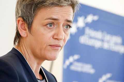 Margrethe Vestager, comisaria europea de la competencia.