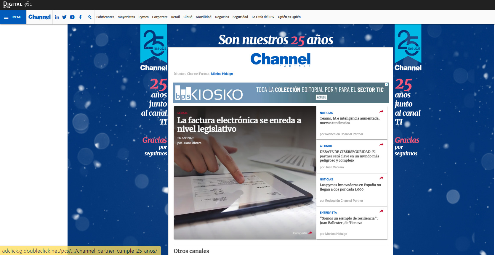 Nueva web Channel Partner